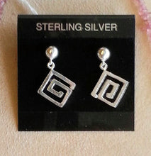 Pink Tourmaline with Greek Focal Necklace and Earring Set