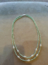 Mother of Pearl and Coral Necklace