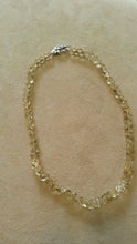 Lemon Quartz Teardrop Necklace